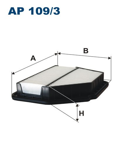 FILTRON AP109/3 hava filtresi, Chevrolet Captiva 2006 ve sonrası, Opel Antara 2006 ve sonrası modelleri ile uyumlu, yüksek performans sağlayan bir parçadır.