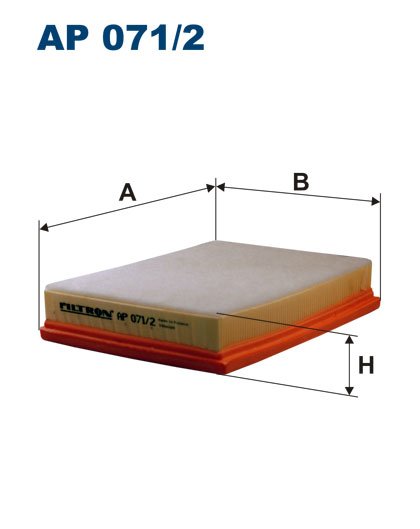 Filtron AP071/2 hava filtresi, Opel Combo A (1994-2001), Opel Corsa B (1993-2000) ve Opel Tigra (1994-2000) modelleri ile uyumlu, yüksek performans sağlayan bir parçadır.