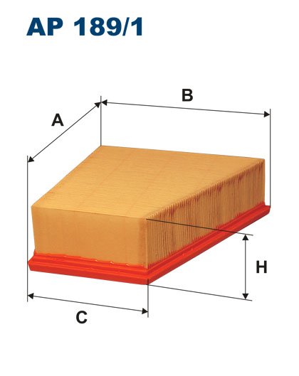 Filtron AP189/1 hava filtresi, Volkswagen Polo IV, SEAT Cordoba II, Ibiza IV ve V, Skoda Fabia I ve II ile uyumlu, motor performansını koruyan yüksek kaliteli bir parçadır.