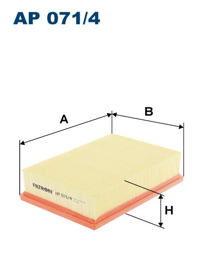 FILTRON AP071/4 hava filtresi, Opel Mokka ve Mokka X modelleri ile uyumlu, motor performansını koruyan yüksek kaliteli bir parçadır.